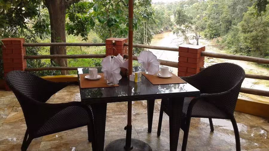 Riverwoods Pench Balcony View